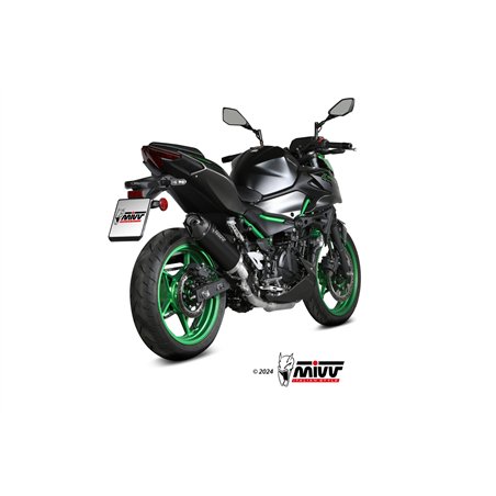 KAWASAKI Z500 / SE 2024 - 2024 AK-1 NEGRO CON COPA CARBONO