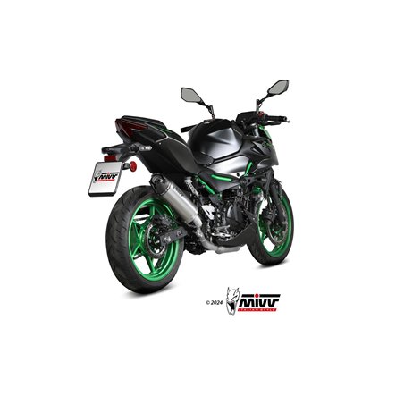 KAWASAKI Z500 / SE 2024 - 2024 AK-1 TITANIO CON COPA CARBONO
