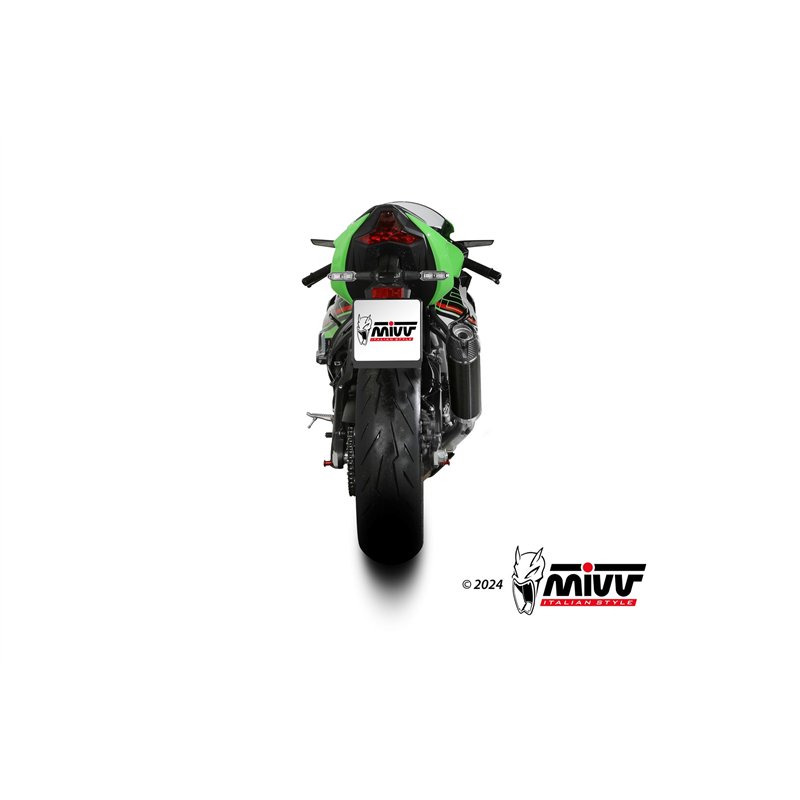 KAWASAKI NINJA ZX-6 R 2021 - 2024 AK-1 CARBONO CON COPA CARBONO