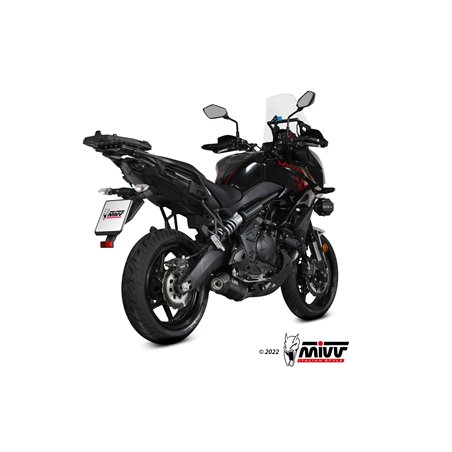 KAWASAKI Versys 650 2021 - 2023 OVAL NEGRO CON COPA CARBONO