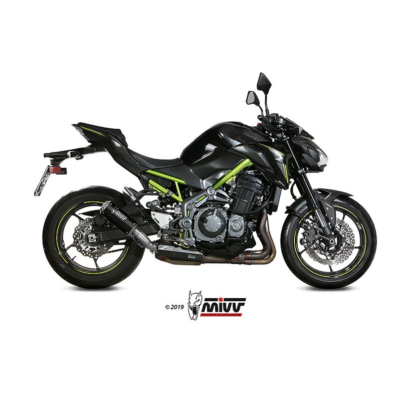 KAWASAKI Z900 A2 (35 KW / 70 KW) 2017 - 2024 MK3 NEGRO