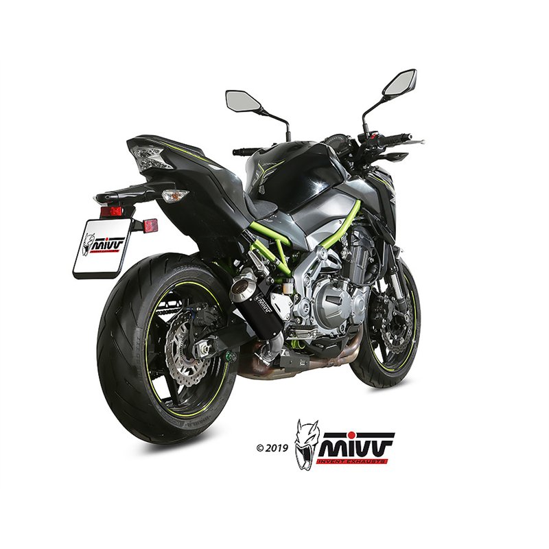 KAWASAKI Z900 A2 (35 KW / 70 KW) 2017 - 2024 MK3 NEGRO