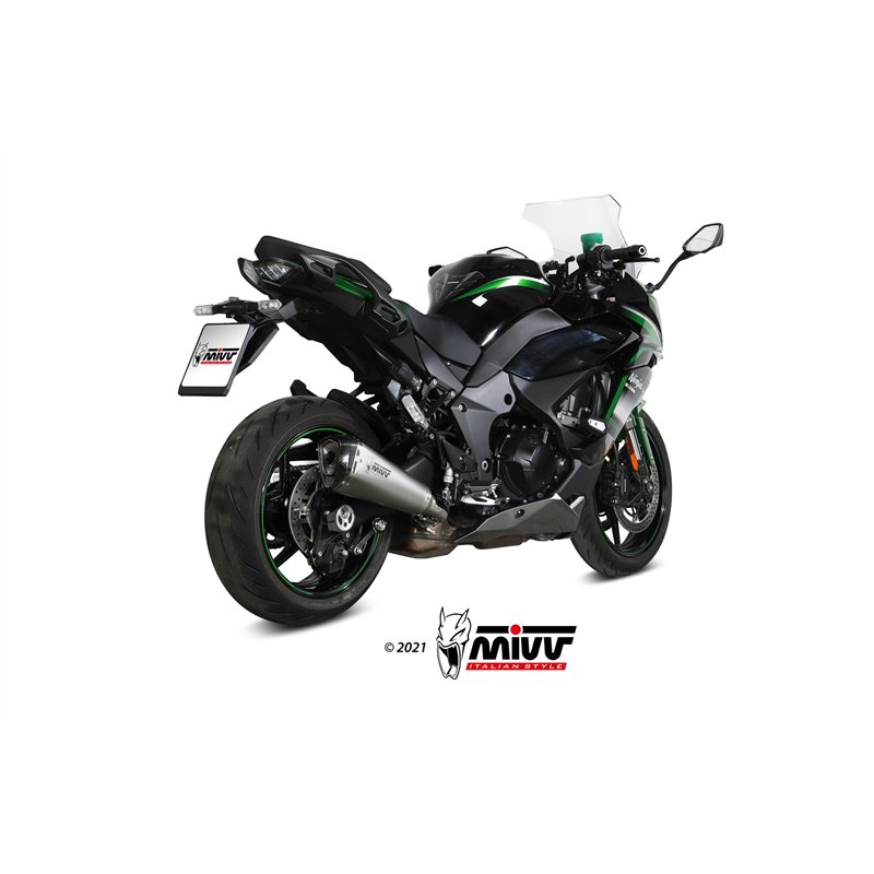 KAWASAKI NINJA 1000 SX / TOURER 2020 - 2024 DELTA RACE ACERO INOX.