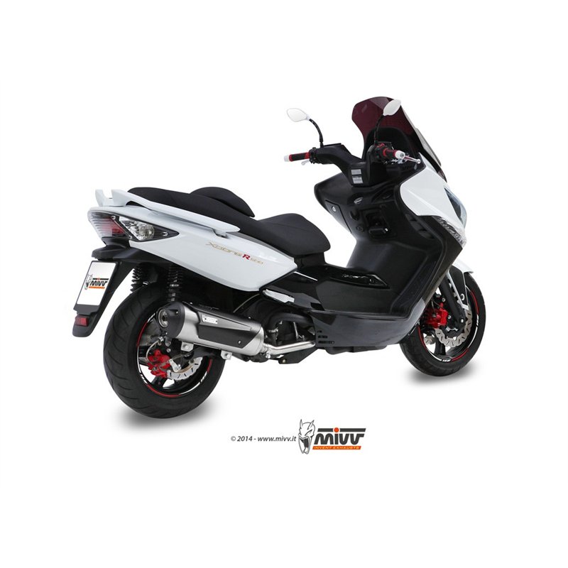 KYMCO XCITING 500 2005 - 2014 URBAN ACERO INOX.