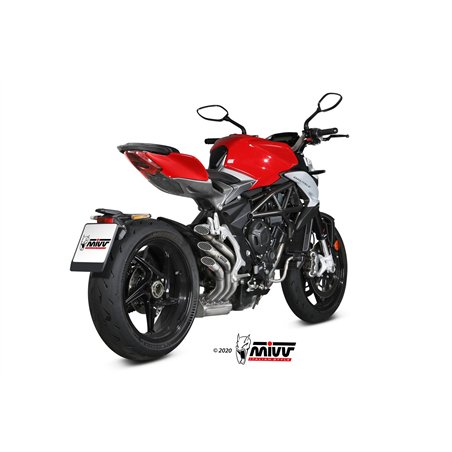 MV AGUSTA BRUTALE 800 / RR 2017 - 2024 SPEED EDGE ACERO INOX.