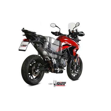 TRIUMPH TIGER 900 / GT / PRO / RALLY 2021 - 2023 OVAL TITANIO CON COPA CARBONO