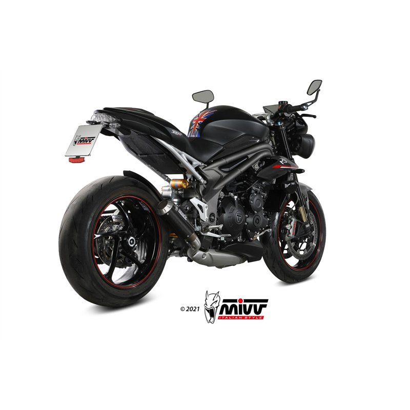 TRIUMPH SPEED TRIPLE 1050 R / S / RS 2018 - 2020 MK3 CARBONO