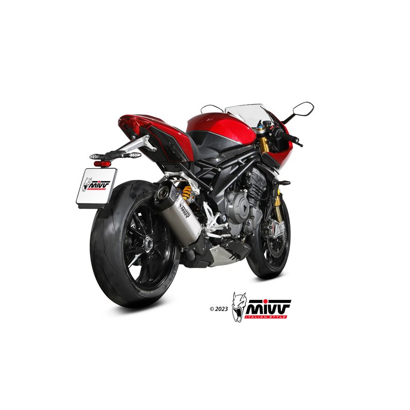 TRIUMPH SPEED TRIPLE 1200 RR / RS 2021 - 2024 SR-1 TITANIO