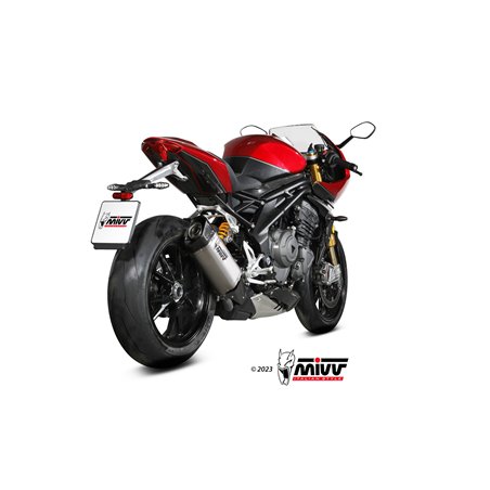 TRIUMPH SPEED TRIPLE 1200 RR / RS 2021 - 2024 SR-1 TITANIO