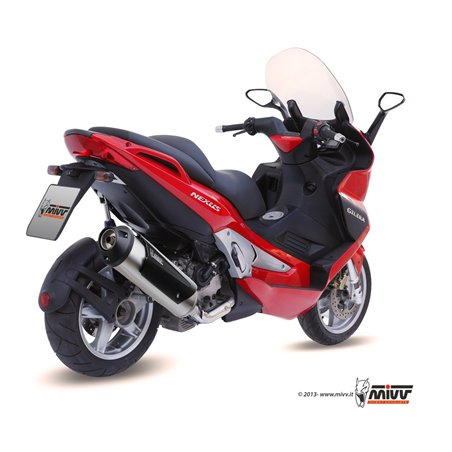 GILERA NEXUS 500 2004 - 2012 URBAN ACERO INOX.