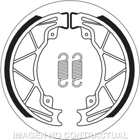 DERBI BOULEVARD 125 4T AC CARB E1 2003-2004 MORDAZA DE FRENO SBS TRAS