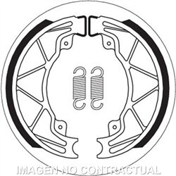 DERBI BOULEVARD 150 4T AC CARB E2 2004-2007 MORDAZA DE FRENO SBS TRAS