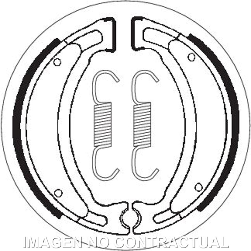 KEEWAY FLASH ELECTRIC 50 2010 MORDAZA DE FRENO SBS TRAS