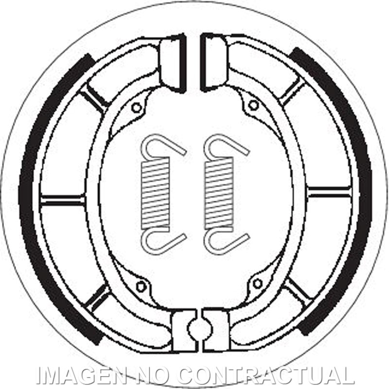 SUZUKI AY 50 KATANA 2T AC CARB 1997-1998 MORDAZA DE FRENO SBS TRAS