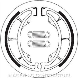 SUZUKI UC 125 EPICURO 4T LC CARB E1 1999-2001 MORDAZA DE FRENO SBS TRAS