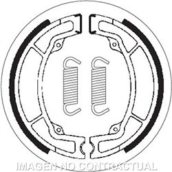 YAMAHA TY 350 1986 MORDAZA DE FRENO SBS DEL.