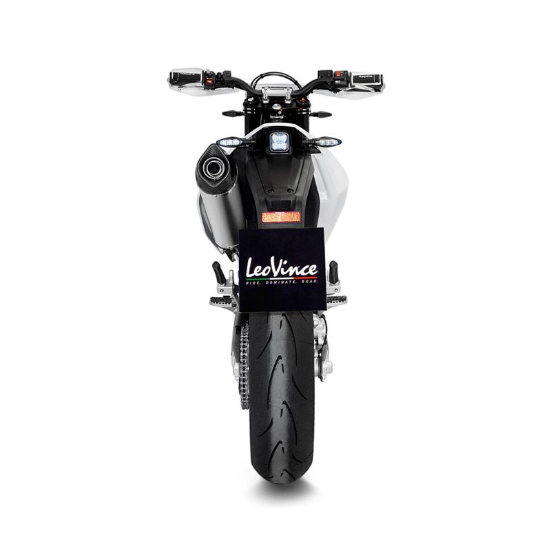 HUSQVARNA 701 SUPERMOTO 2017-2024 HOMOLOGADO LINEA COMPLETA LV ONE EVO INOX