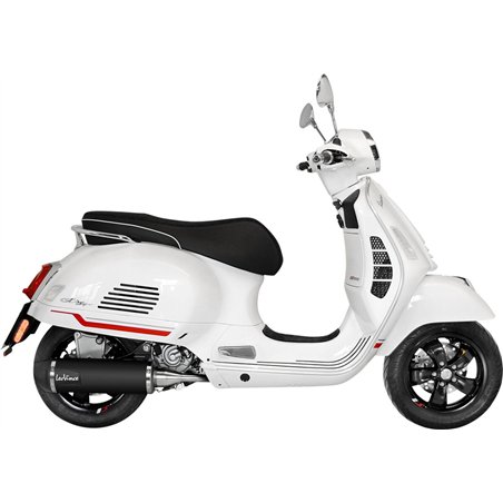 VESPA GTS 300 HPE ABS SUPER SPORT 2021-2024 HOMOLOGADO LINEA COMPLETA NERO