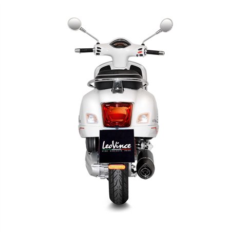 VESPA GTS 300 HPE ABS SUPER SPORT 2021-2024 HOMOLOGADO LINEA COMPLETA NERO