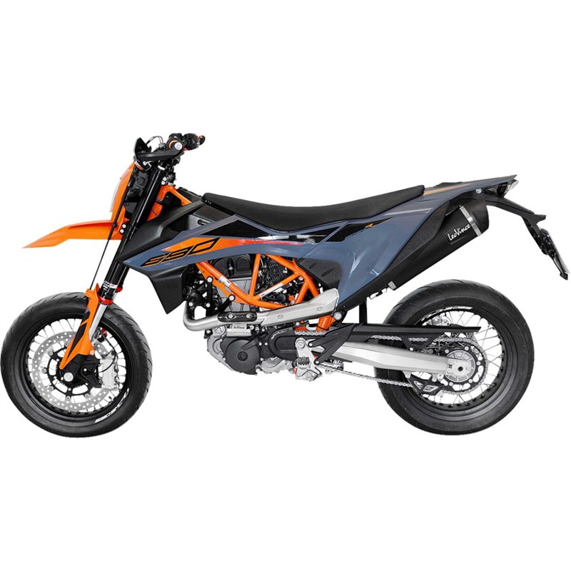 KTM ENDURO 690 R ABS 2019-2024 HOMOLOGADO LINEA COMPLETA NERO