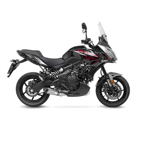 KAWASAKI KLE 650 ABS VERSYS 2021-2024 HOMOLOGADO LINEA COMPLETA LV ONE EVO INOX