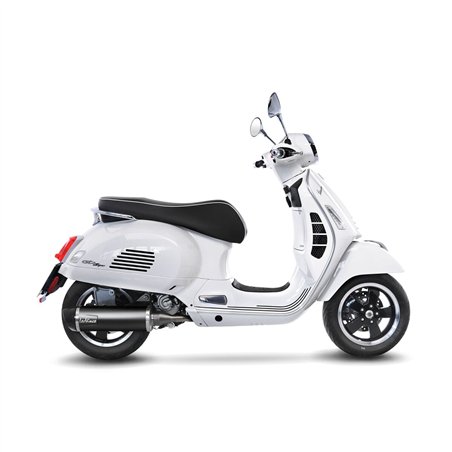 VESPA GTS 300 I.E. ABS SUPER TECH 2019-2020 HOMOLOGADO ESCAPE NERO INOX