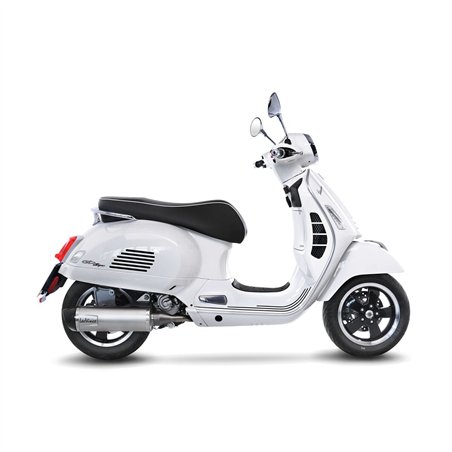 VESPA GTS 300 I.E. ABS SUPER TECH 2019-2020 HOMOLOGADO ESCAPE LV ONE INOX