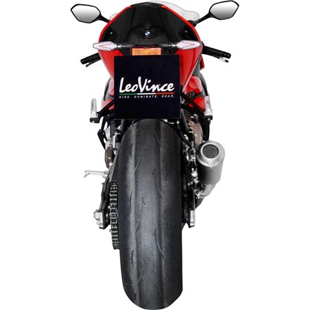 BMW S 1000 RR ABS 2019-2024 HOMOLOGADO ESCAPE LV 10 NEGRO