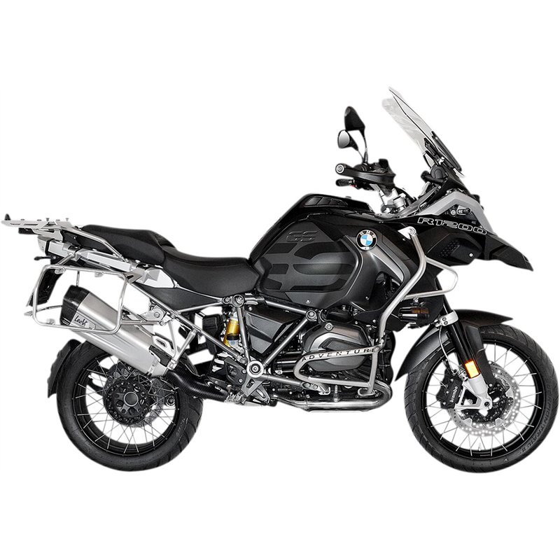 BMW R 1250 GS ABS 2019-2023 HOMOLOGADO ESCAPE LV-12R INOX MATE