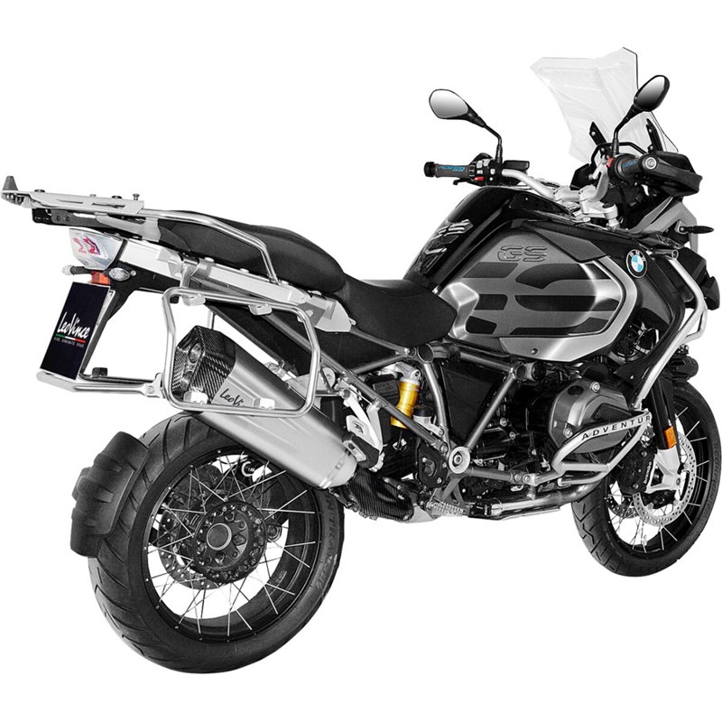BMW R 1250 GS ABS ADVENTURE 2019-2024 HOMOLOGADO ESCAPE LV-12R INOX MATE