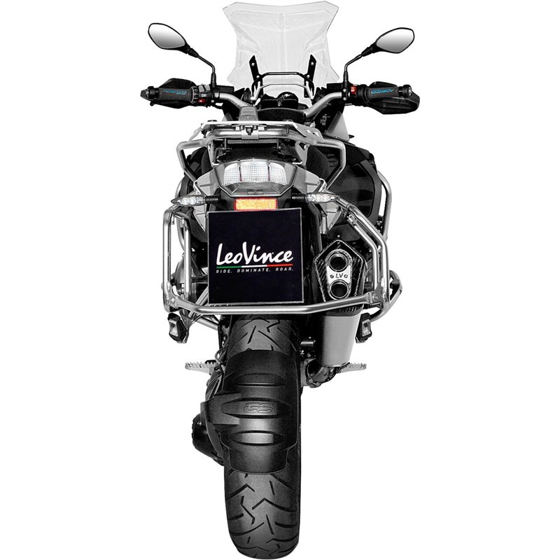 BMW R 1250 GS ABS ADVENTURE STYLE RALLY 2021-2024 HOMOLOGADO ESCAPE LV-12R INOX MATE