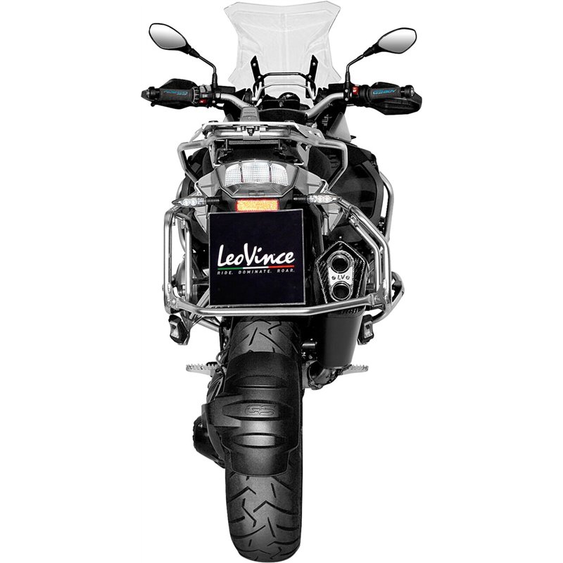 BMW R 1200 GS ABS 2013-2018 HOMOLOGADO ESCAPE LV-12 NEGRO