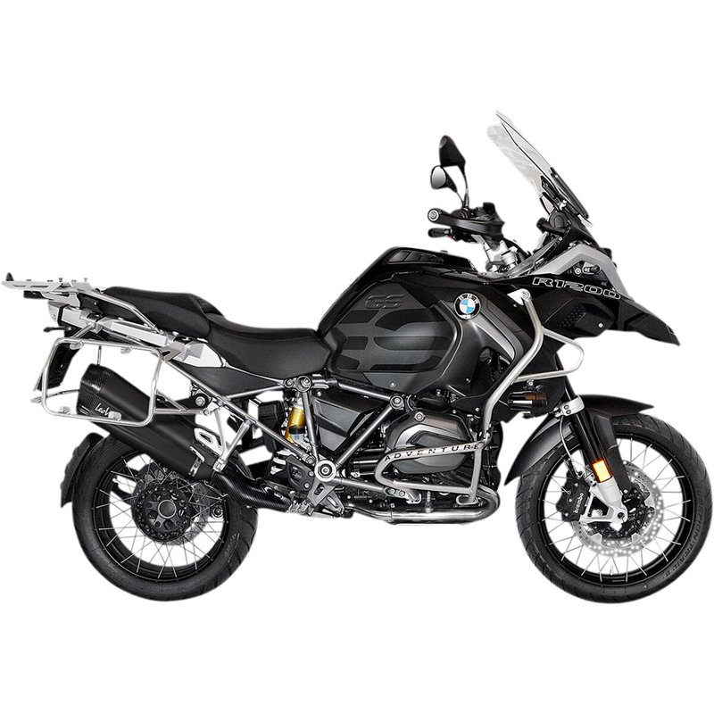 BMW R 1200 GS ABS ADVENTURE 2014-2019 HOMOLOGADO ESCAPE LV-12 NEGRO