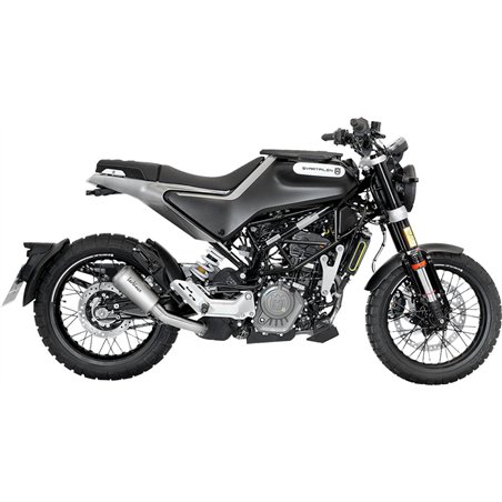 HUSQVARNA SVARTPILEN 125 ABS 2021-2024 ESCAPE LV-10 INOX