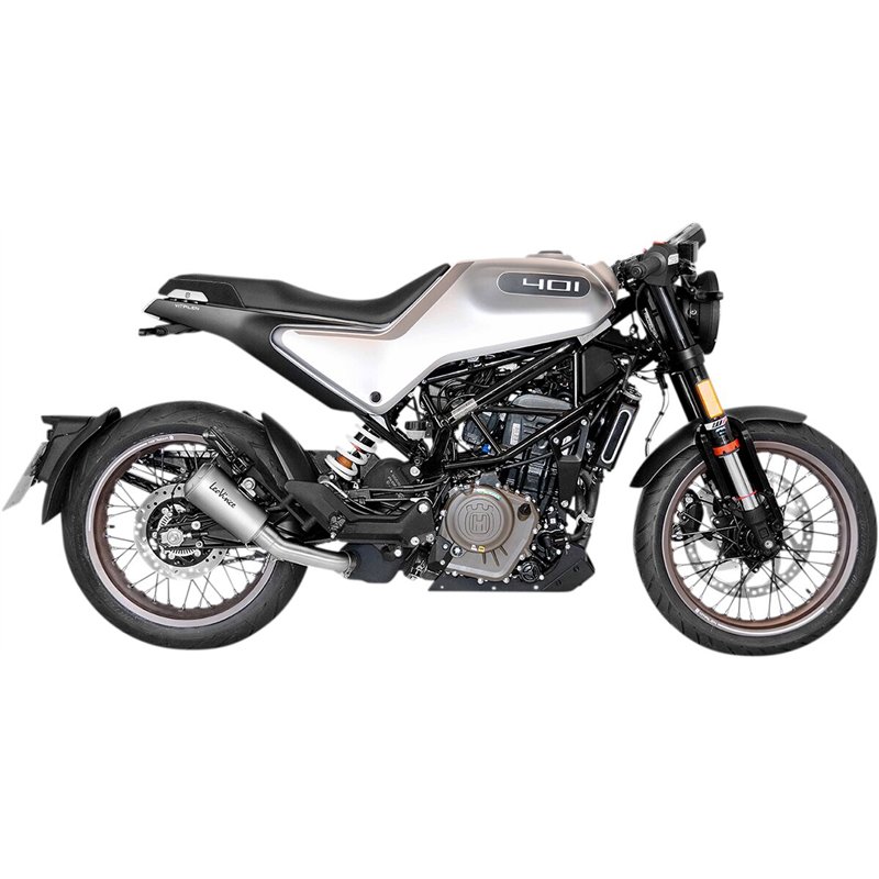 HUSQVARNA SVARTPILEN 401 ABS 2020-2023 ESCAPE LV-10 INOX