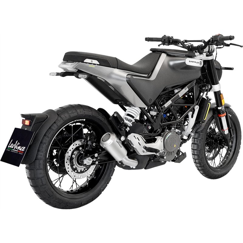 HUSQVARNA SVARTPILEN 401 ABS 2020-2023 ESCAPE LV-10 INOX