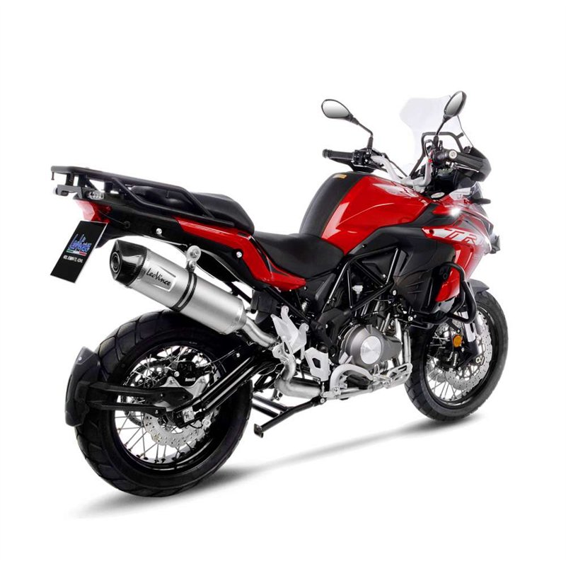 BENELLI TRK 502 X ABS 2017-2023 HOMOLOGADO ESCAPE LV ONE INOX