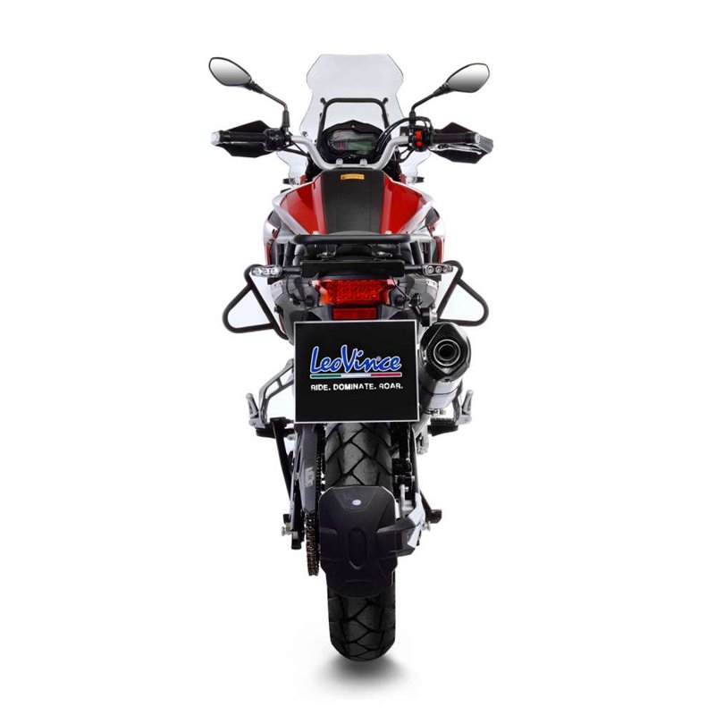BENELLI TRK 502 X ABS 2017-2023 HOMOLOGADO ESCAPE LV ONE INOX
