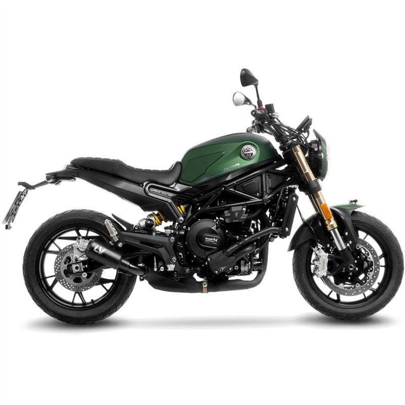 BENELLI LEONCINO 800 ABS 2022-2023 HOMOLOGADO ESCAPE LV-10 NEGRO
