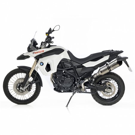 BMW F 650 GS (800cc) TWIN 2008-2012 HOMOLOGADO ESCAPE LV ONE INOX