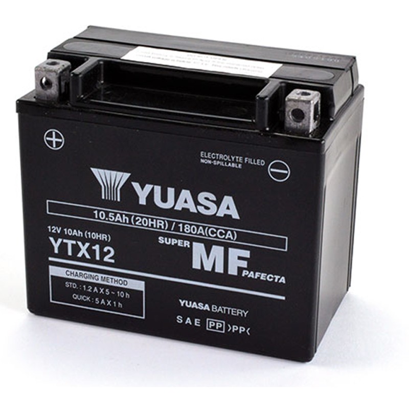 Daelim SQ S2 Freewing 125 2006-2008 Bateria YUASA Precargadas sin Mant. Daelim SQ S2 Freewing 125 2006-2008 Bateria YUASA Precargadas sin Mant.