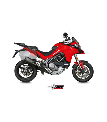 DUCATI MULTISTRADA 1260 2018 - DELTA RACE INOX COPA CARBONO MIVV