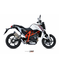 KTM 690 DUKE 2012 - 2018 SUONO INOX COPA CARBONO MIVV