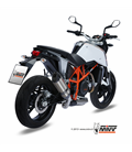 KTM 690 DUKE 2012 - 2018 SUONO INOX COPA CARBONO MIVV