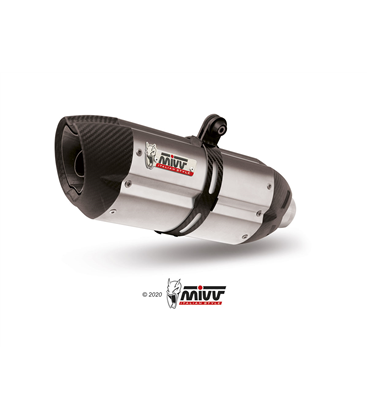 KTM 690 ENDURO / SMC 2008 - 2013 SUONO INOX COPA CARBONO MIVV