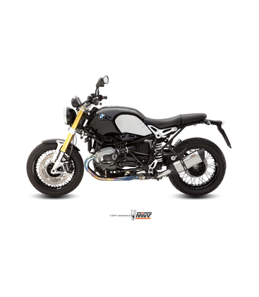 BMW R NINE T 2014 - SUONO INOX COPA CARBONO MIVV