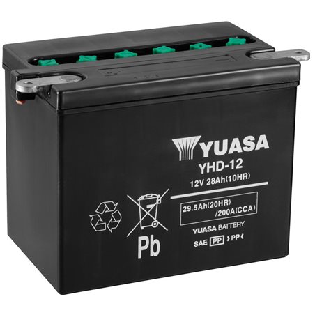 Harley Davidson FLH Electra Glide 1340 1982-1984 Bateria YUASA Yumicron