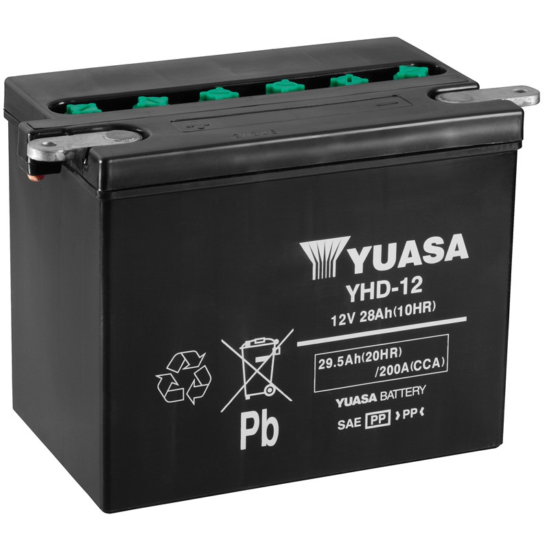 Harley Davidson FLHS Sport Glide 1340 1982-1982 Bateria YUASA Yumicron Harley Davidson FLHS Sport Glide 1340 1982-1982 Bateria YUASA Yumicron