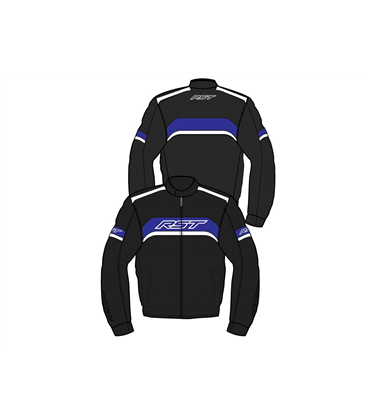 CHAQUETA TEXTIL (HOMBRE) RST PILOT AIR NEGRO/AZUL