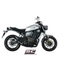 YAMAHA MT-07 (2017 - 2020) SISTEMA DE ESCAPE COMPLETO 2-1 SILENCIADOR S1 NEGRO SC PROJECT